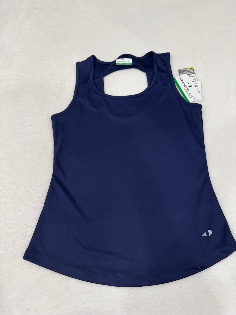Grand Slam Women's Navy Athletic Racerback Tank